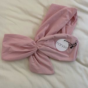 Marysia pink bikini top size Medium